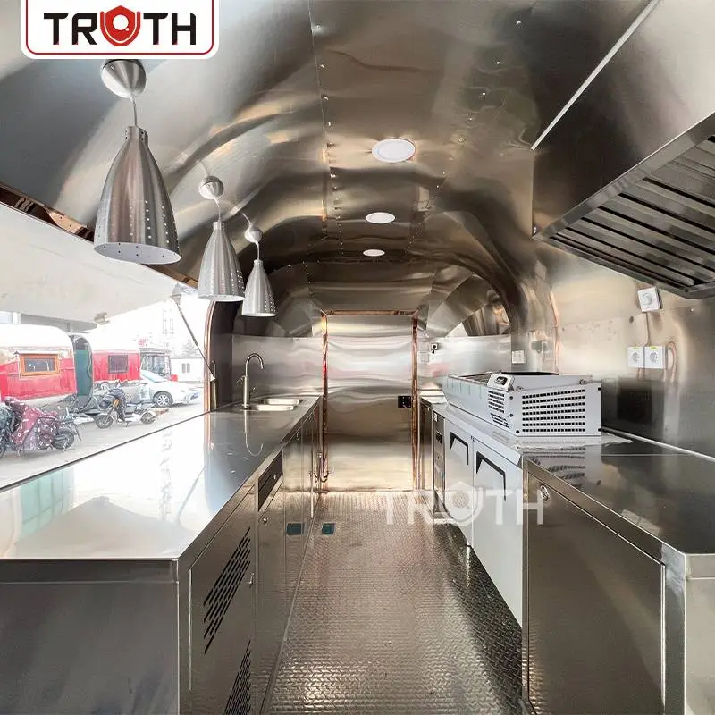 Us Standards Food Truck Pizza Oven Food Cart